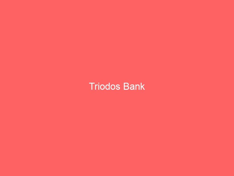 Triodos Bank