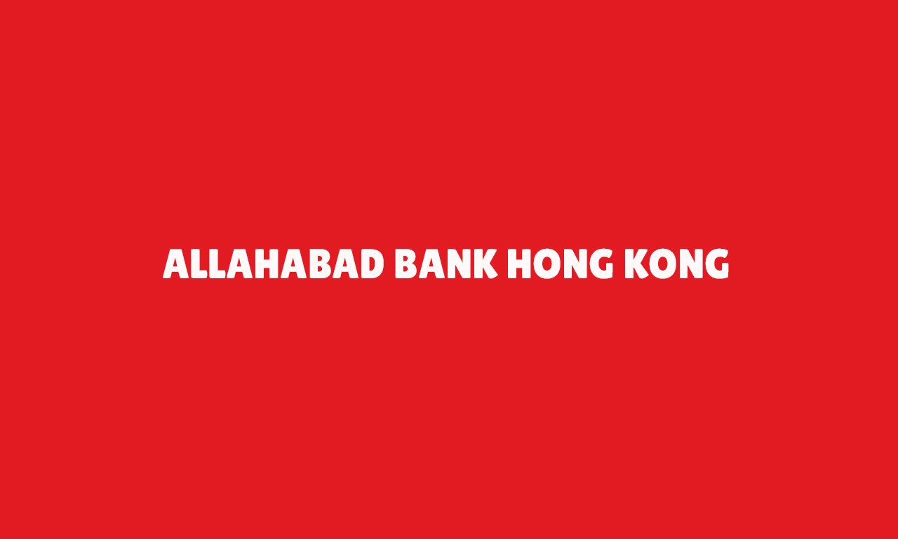 Allahabad Bank Hong Kong