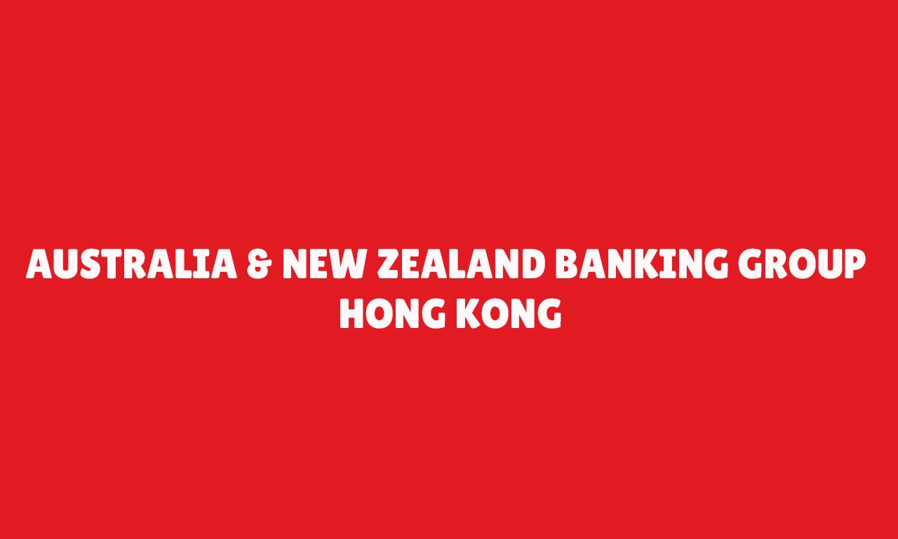 Australia & New Zealand Banking Group Hong Kong