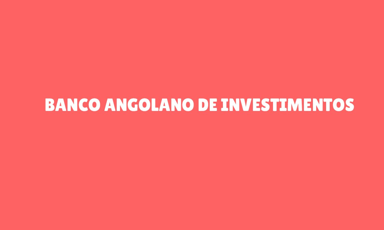Banco Angolano de Investimentos