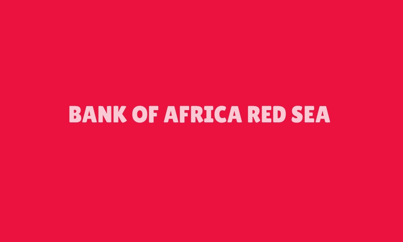 Bank of Africa Red Sea