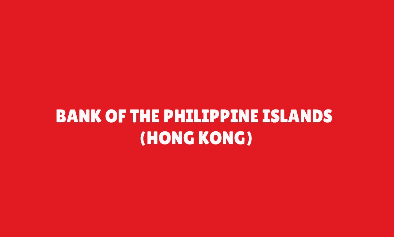 Bank of the Philippine Islands (Hong Kong)