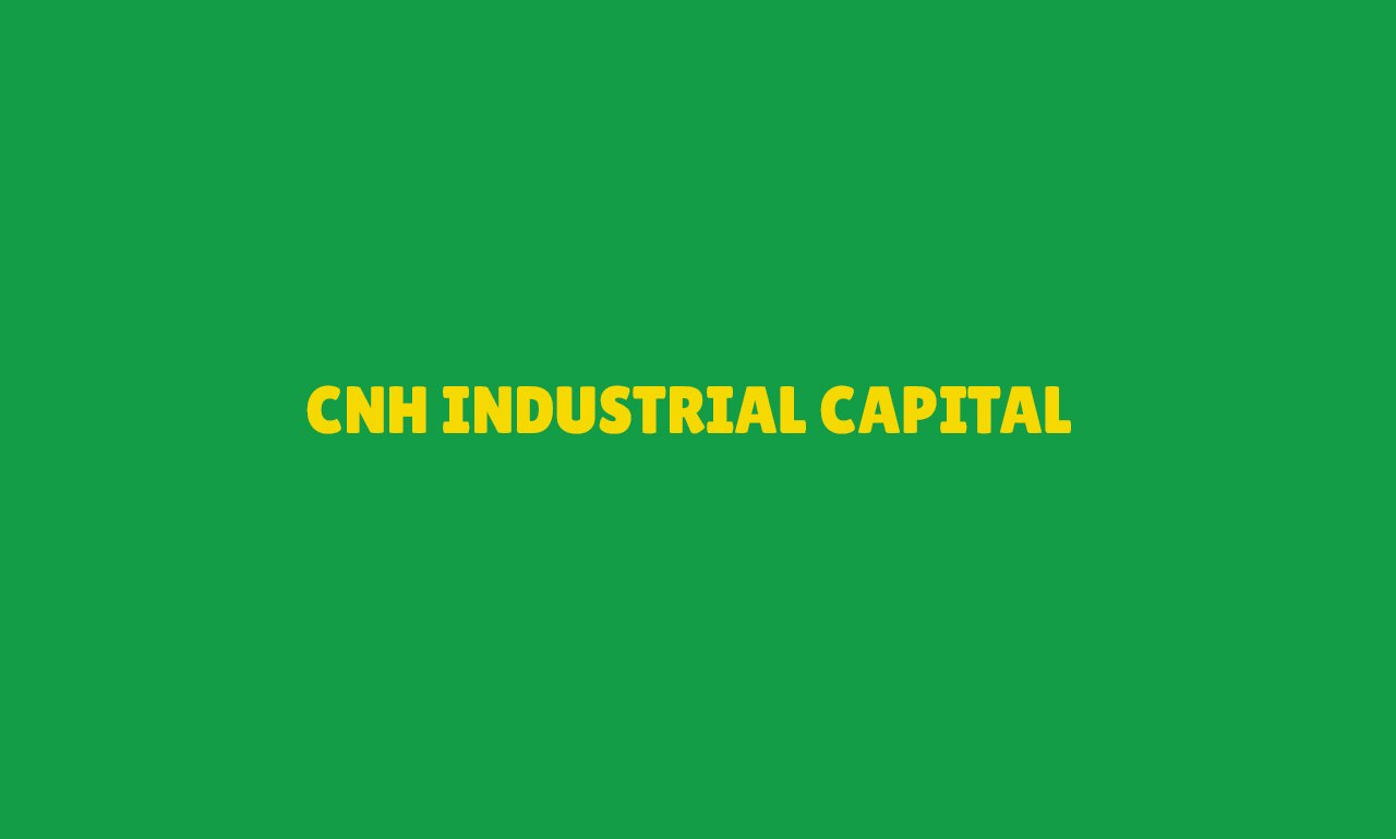 CNH Industrial Capital