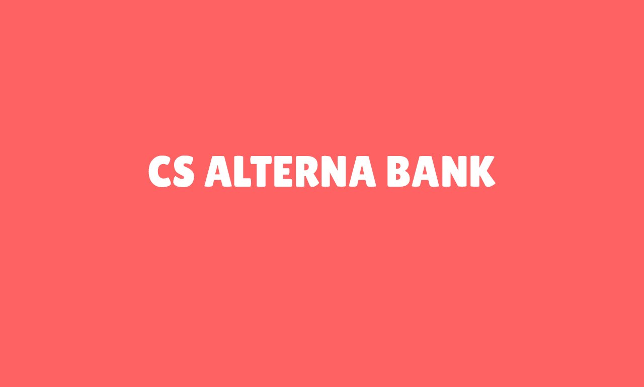 CS Alterna Bank