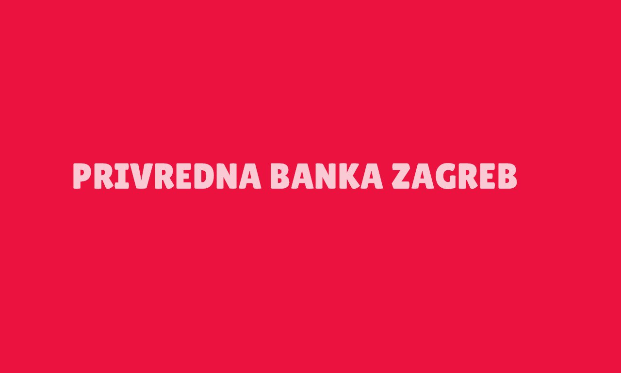 Privredna banka Zagreb