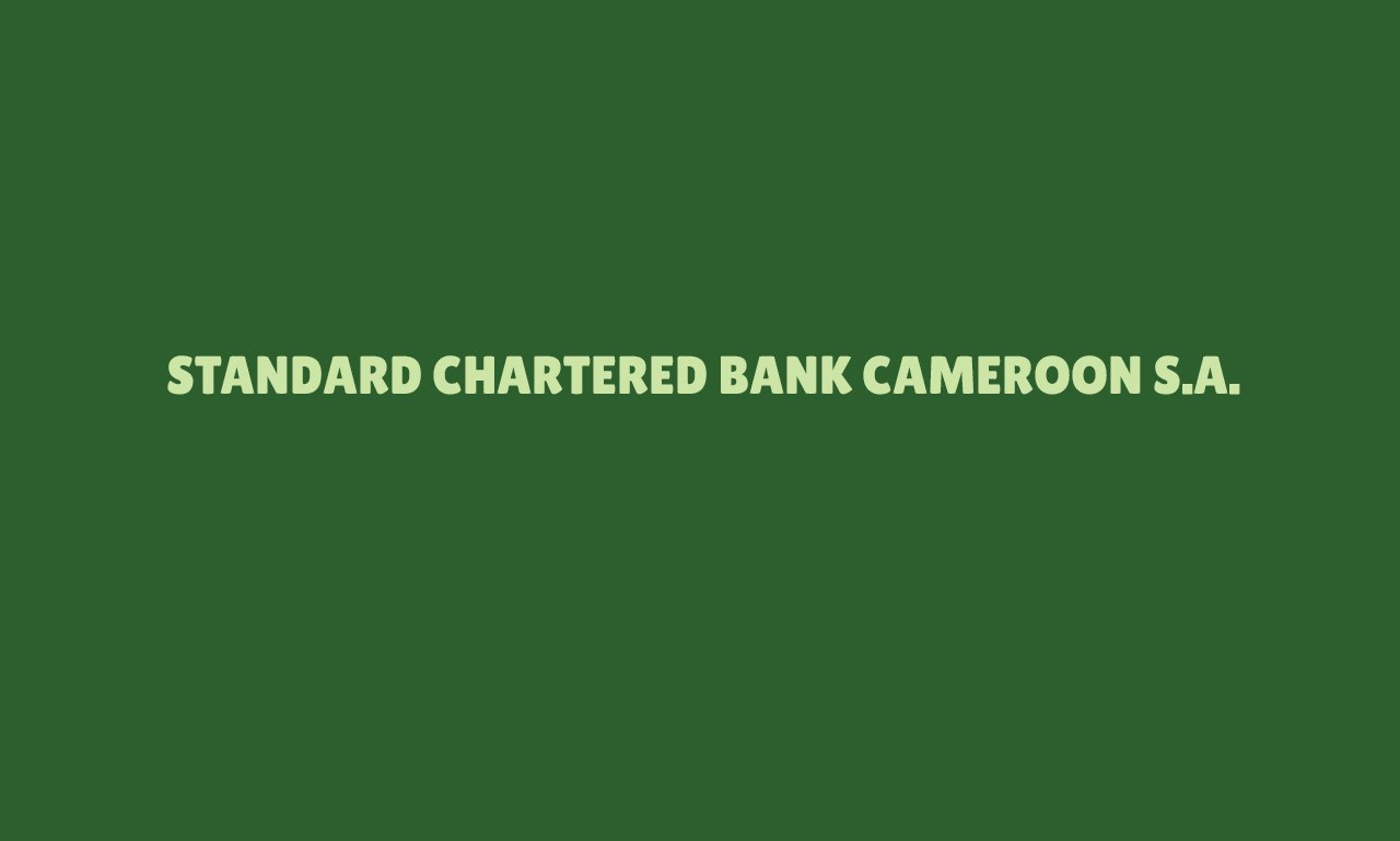 STANDARD CHARTERED BANK CAMEROON S.A.