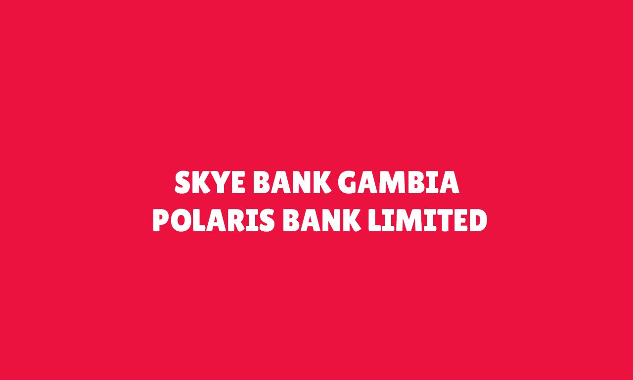 Skye Bank Gambia