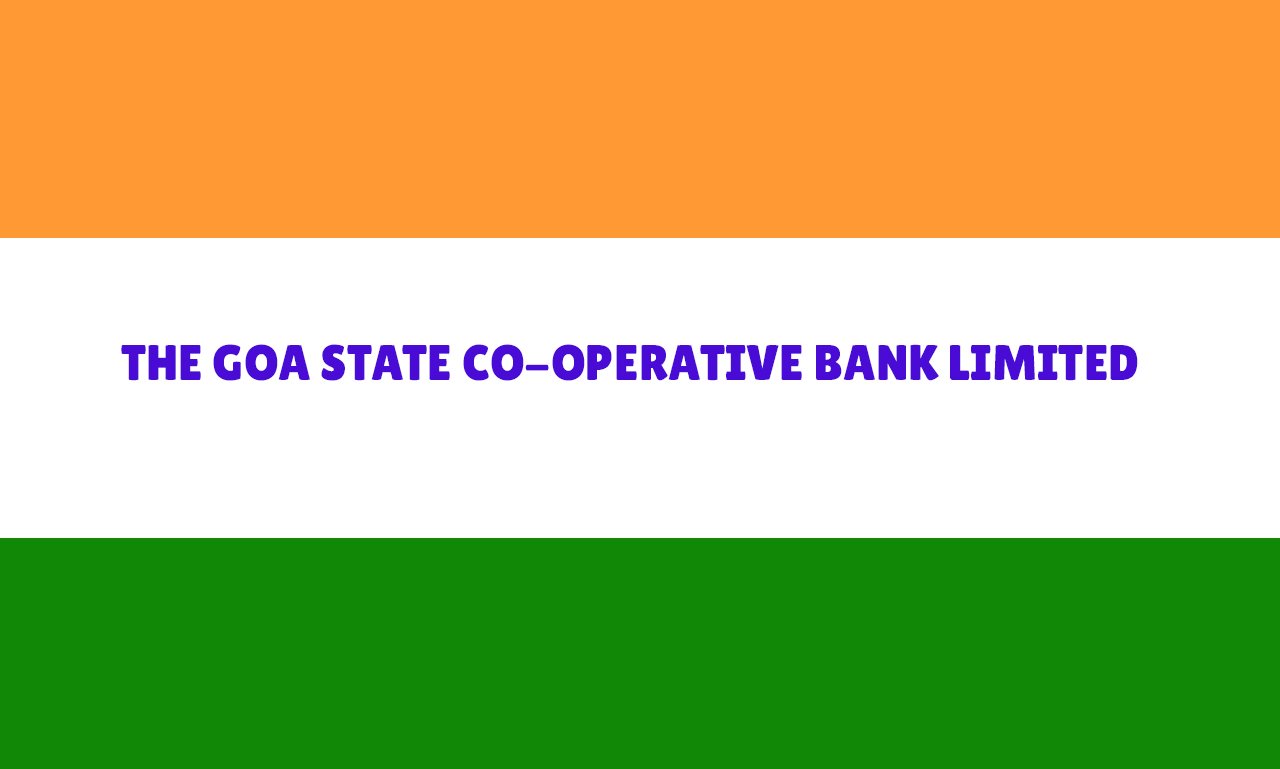 The Goa State Co-operative Bank Limited