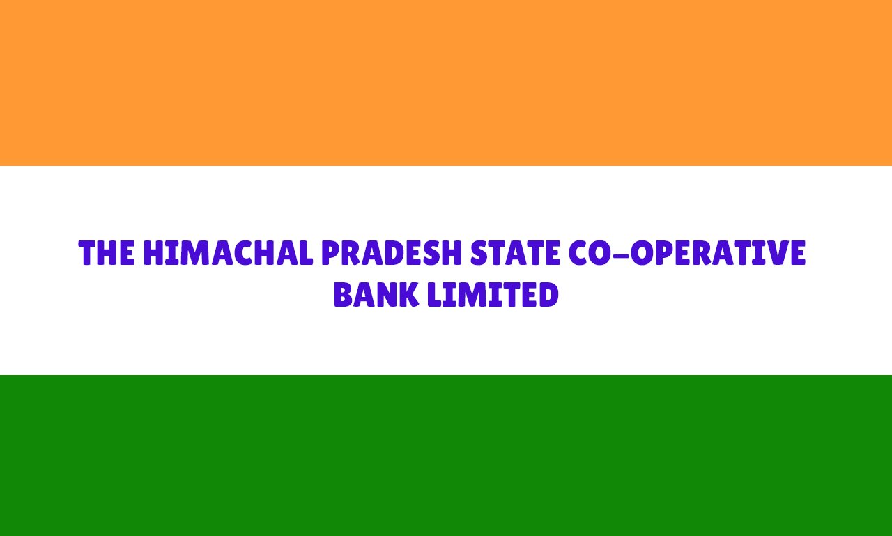 The Himachal Pradesh State Co-operative Bank Limited
