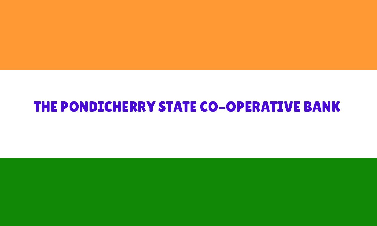 The Pondicherry State Co-operative Bank