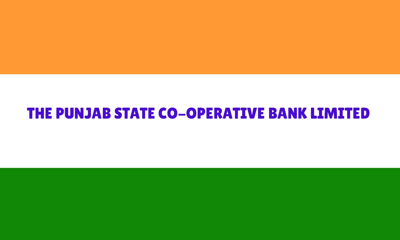 The Punjab State Co-operative Bank Limited