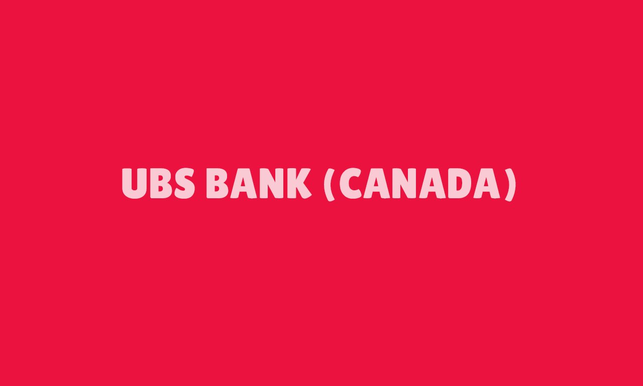 UBS Bank (Canada)