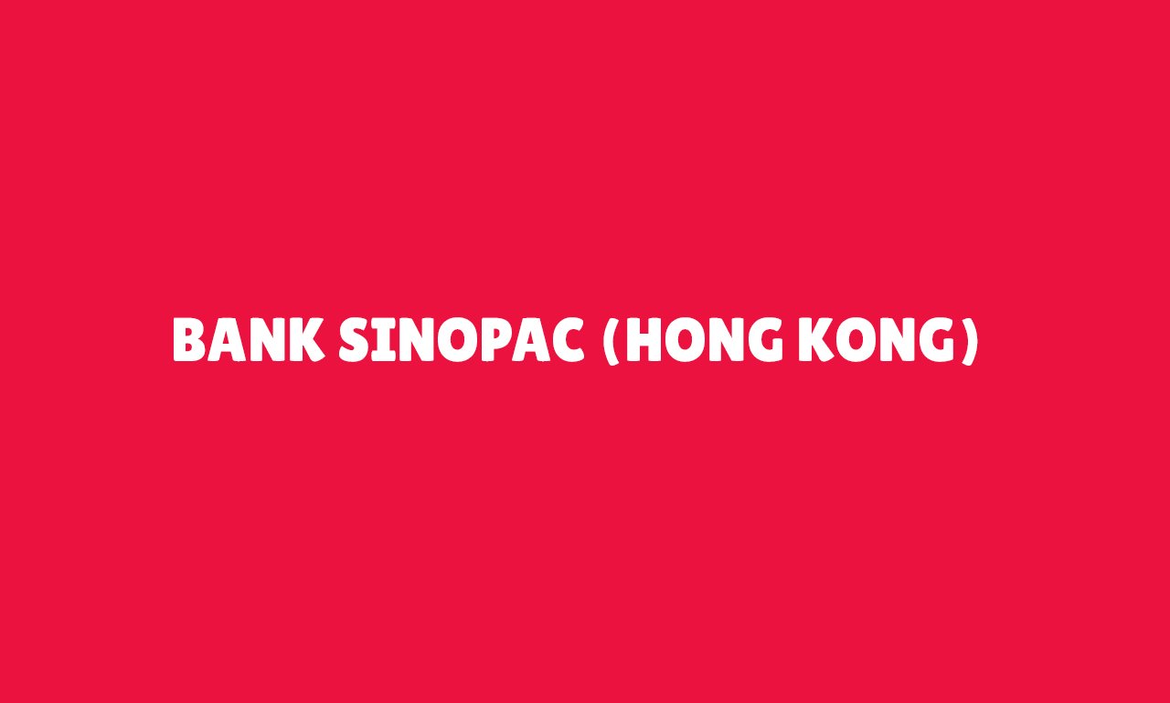 BANK SINOPAC (Hong Kong)
