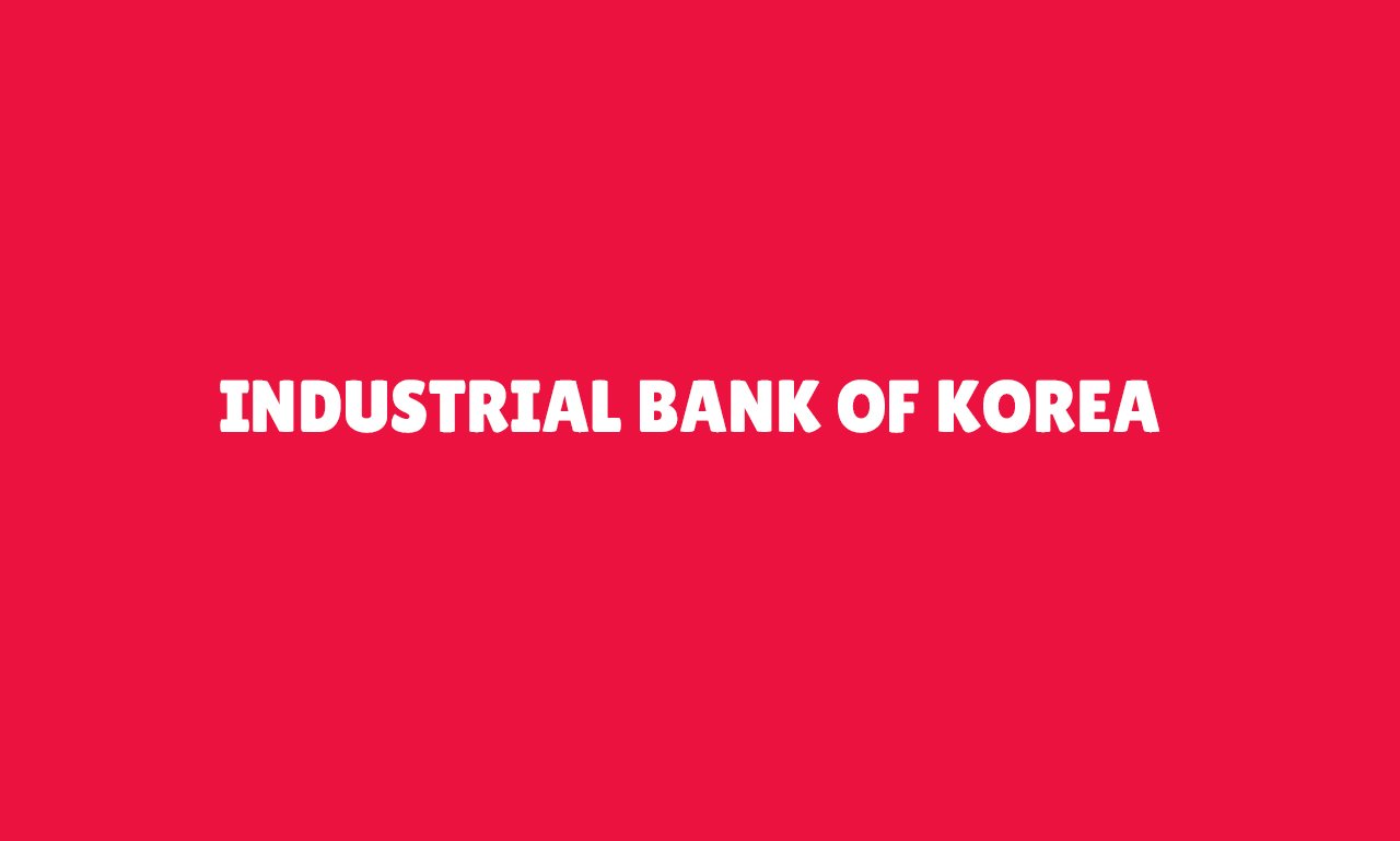 INDUSTRIAL BANK OF KOREA