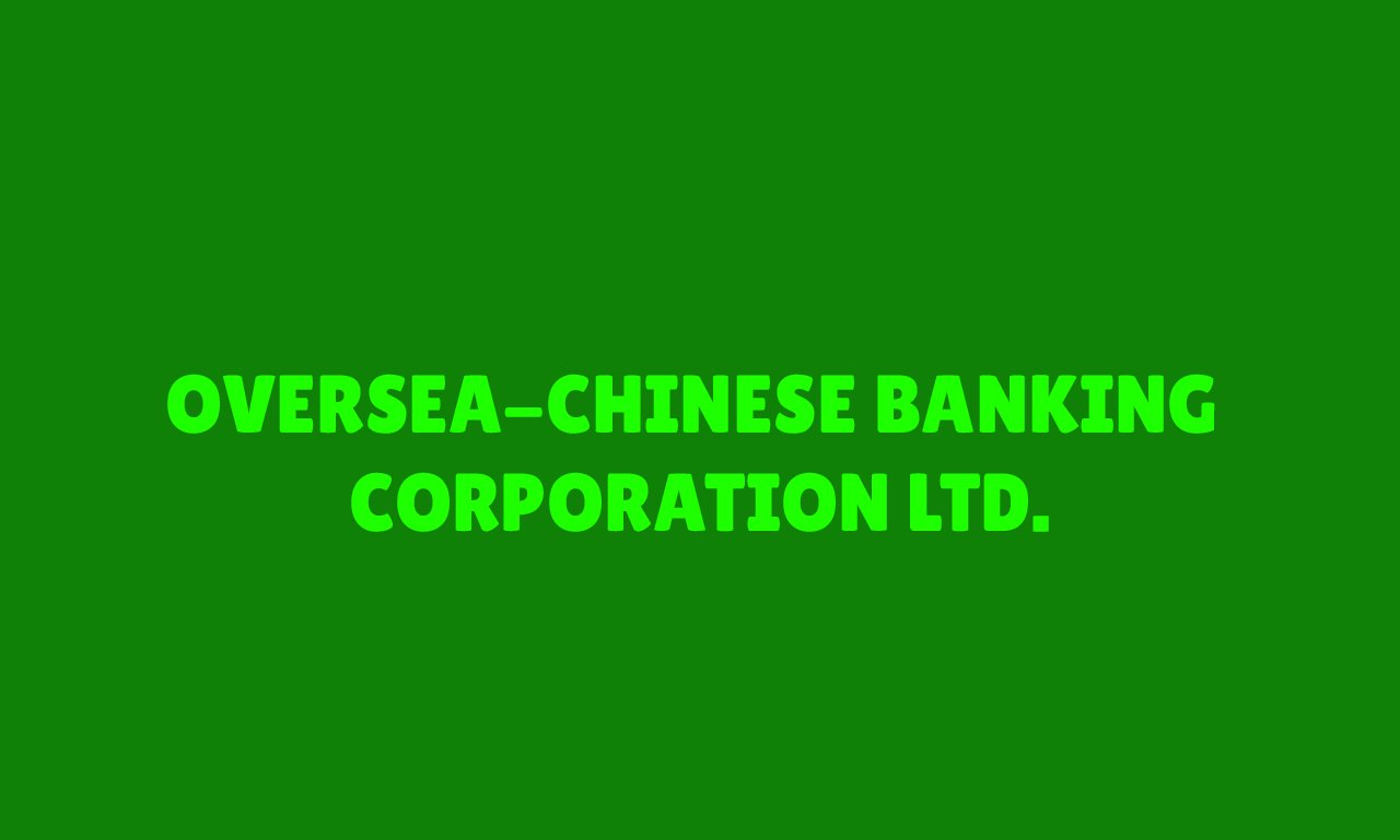 OVERSEA-CHINESE BANKING CORPORATION LTD.